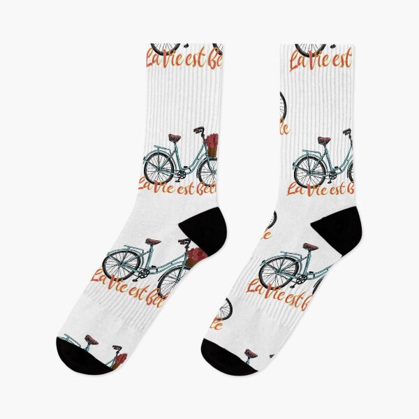 Item preview, La Vie Est Belle - French Bicycle designed and sold by TheInkElephant.