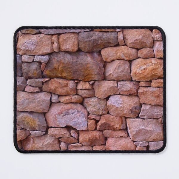 Item preview, Granite stone wall. South West Western Australia. Orange browns, burnt orange, greys designed and sold by JellyBeenzz.