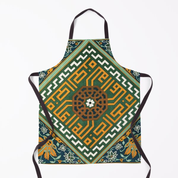 Item preview, Floral Meander Ornamental Carpet Rug Pattern designed and sold by hockeng.