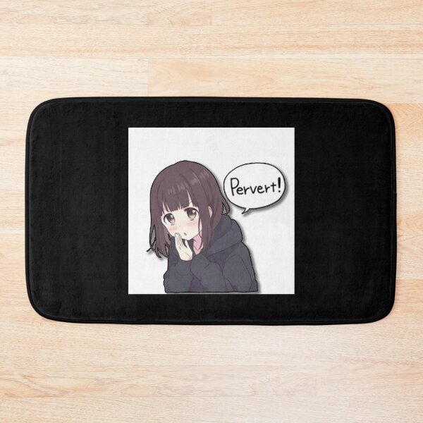 Item preview, pervert anime girl Poster designed and sold by PaulaStokes2.