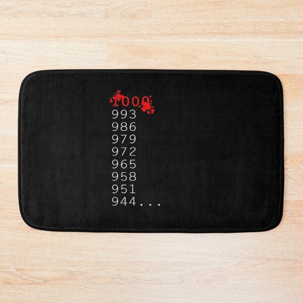 Item preview, Whats 1000 Minus 7 Poster designed and sold by PaulaStokes2.