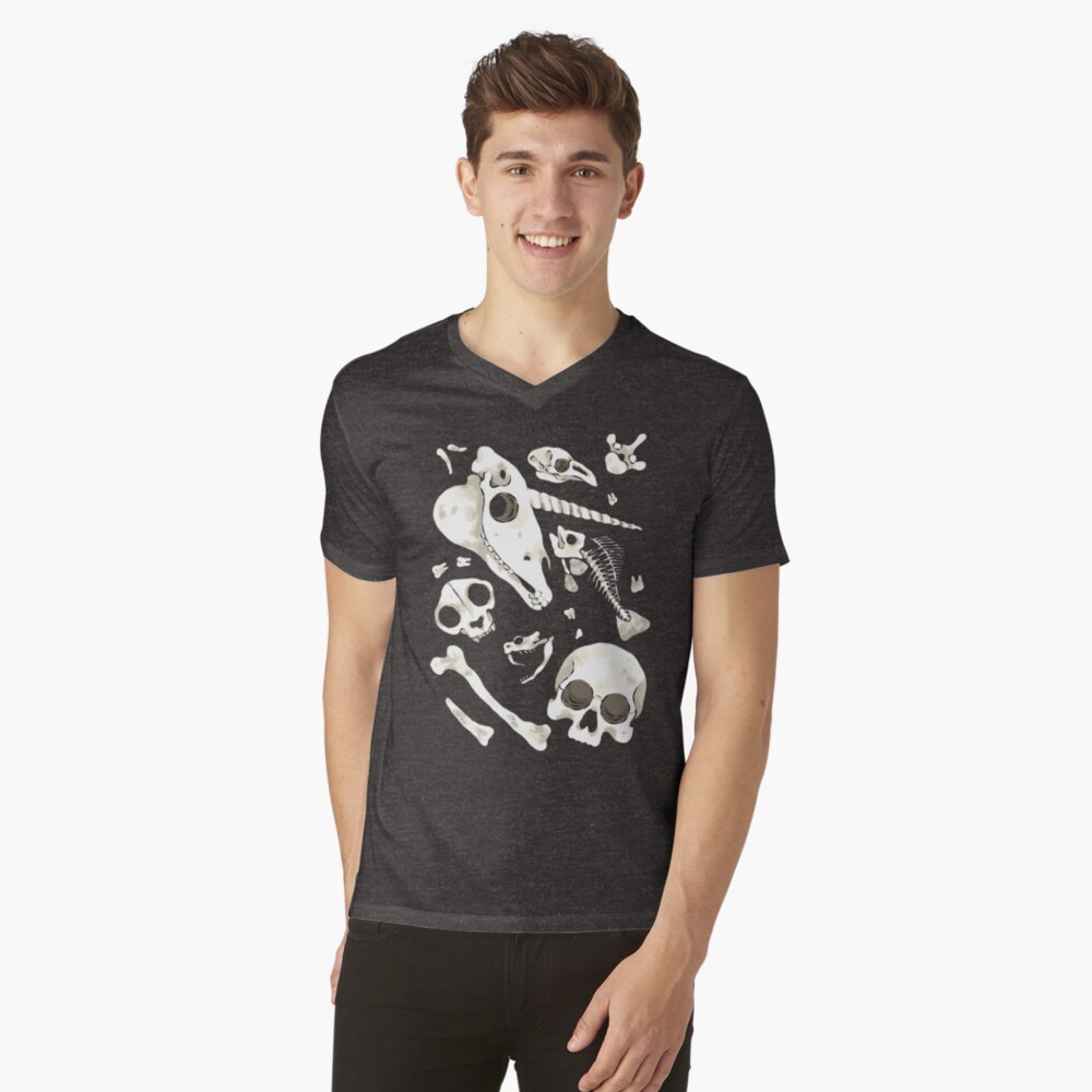 Item preview, V-Neck T-Shirt designed and sold by fabiomancini.