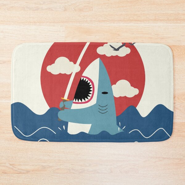 Item preview, Retro Samurai Shark designed and sold by DAFIN.