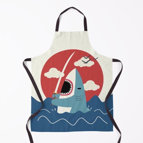 Item preview, Retro Samurai Shark designed and sold by DAFIN.