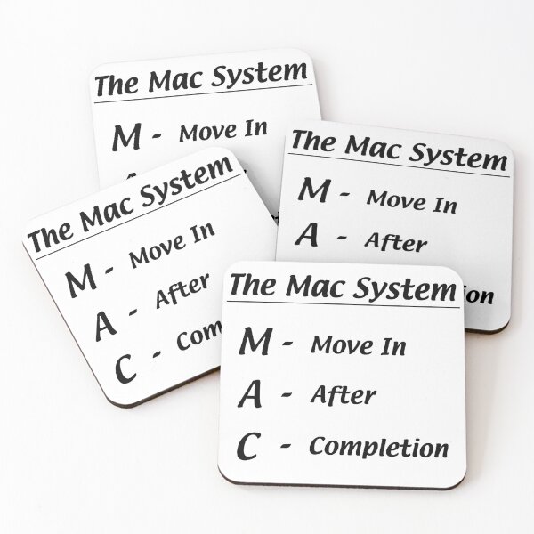 Item preview, The Mac System (Black On White Background) designed and sold by Dr-Mysterio101.