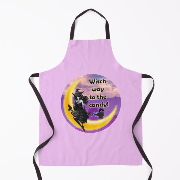 Item preview, Witch way to the candy (circle) designed and sold by NyengRepublic.