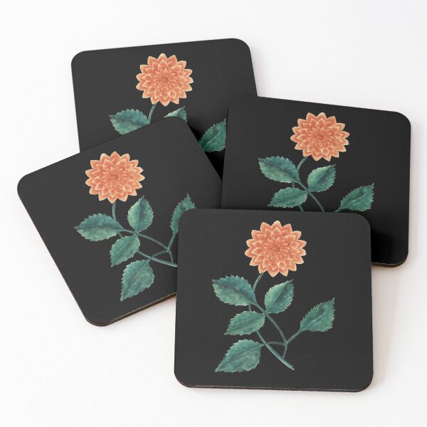 Item preview, Dahlia Flower illustration designed and sold by VilaPropuh.
