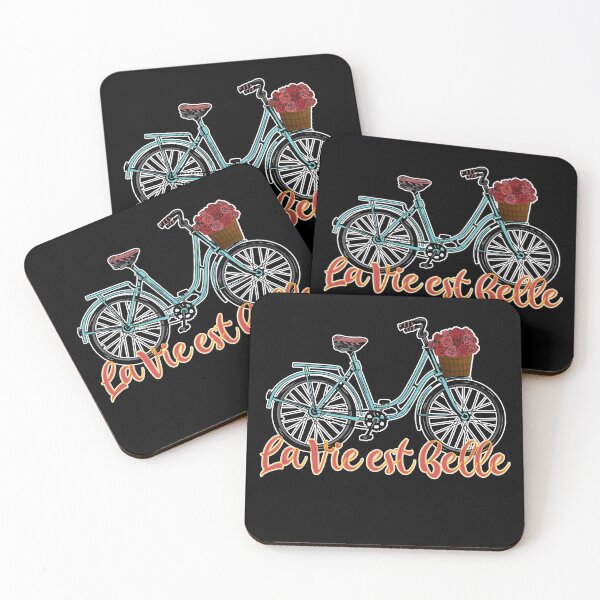 Item preview, La Vie Est Belle - French Bicycle designed and sold by TheInkElephant.