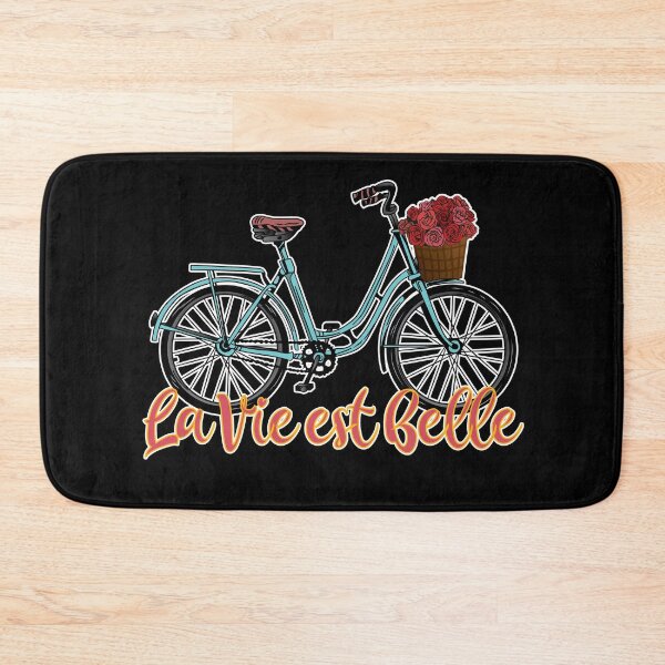 Item preview, La Vie Est Belle - French Bicycle designed and sold by TheInkElephant.