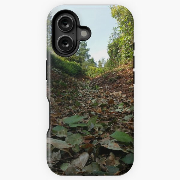Leafy Path iPhone Tough Case