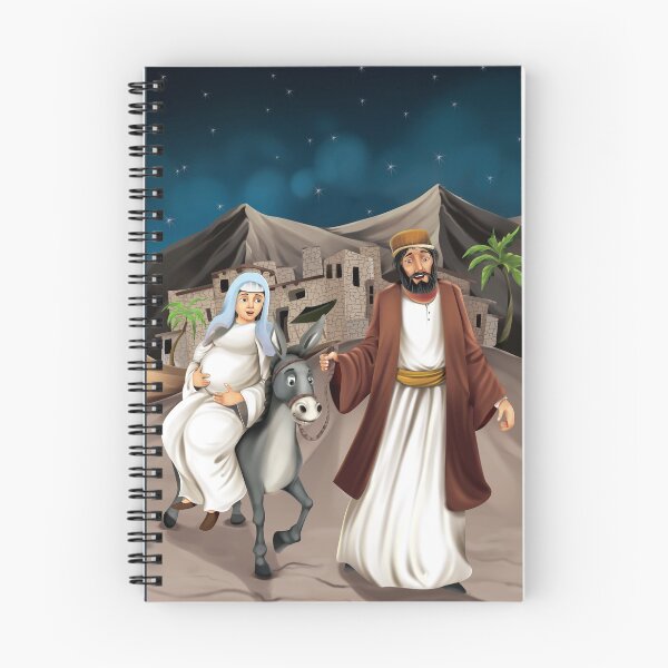 Item preview, NATIVITY - Design 1 - He went there to register with Mary, who was pledged to be married to him and was expecting a child. designed and sold by Simply Celebrated Milestones.