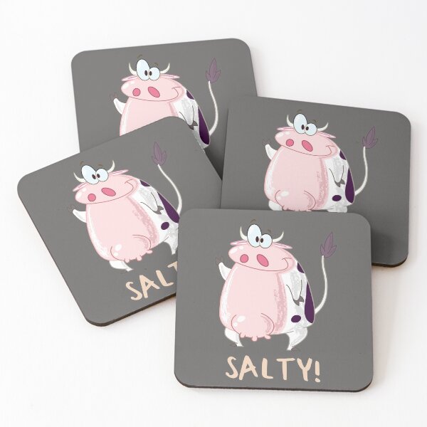 Item preview, Salty Cow. Cartoon image and text 3. designed and sold by JellyBeenzz.