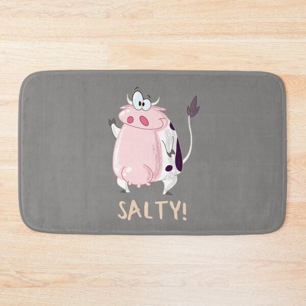 Item preview, Salty Cow. Cartoon image and text 3. designed and sold by JellyBeenzz.