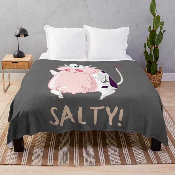 Item preview, Salty Cow. Cartoon image and text 3. designed and sold by JellyBeenzz.