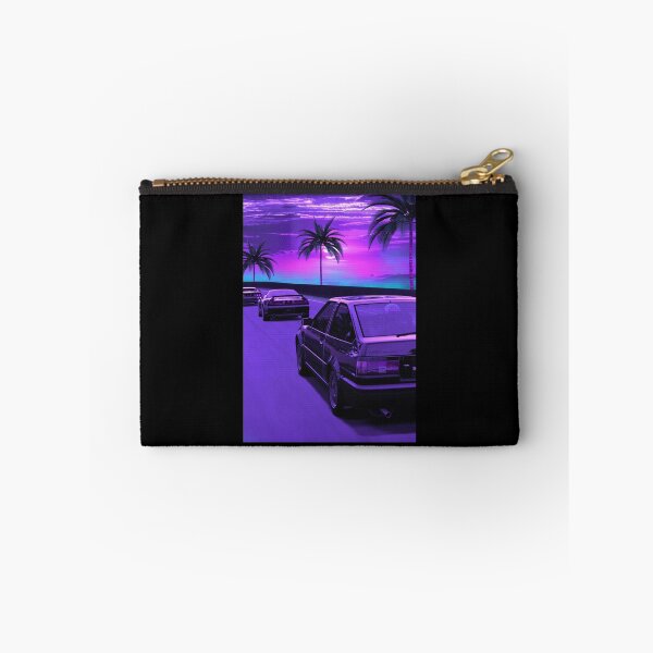 Item preview, AE86 TRUENO retrowave outrun Poster designed and sold by PaulaStokes2.