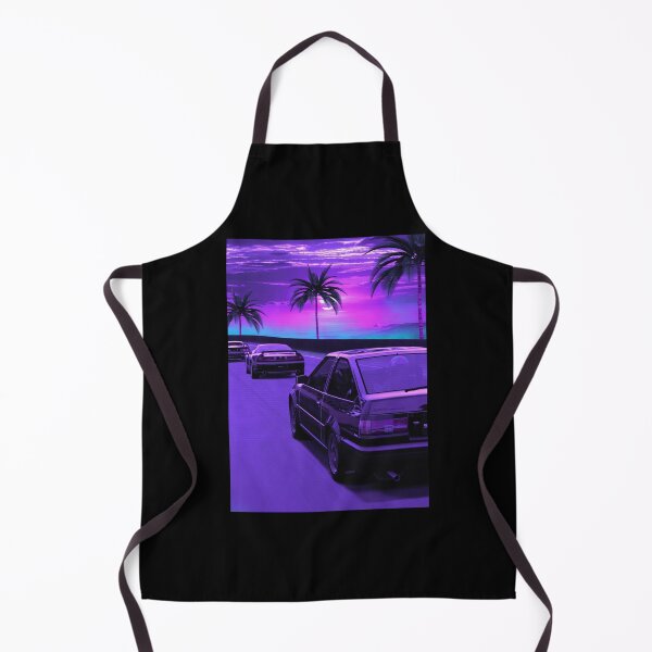 Item preview, AE86 TRUENO retrowave outrun Poster designed and sold by PaulaStokes2.