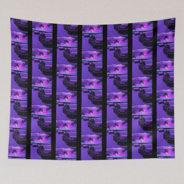 Item preview, AE86 TRUENO retrowave outrun Poster designed and sold by PaulaStokes2.