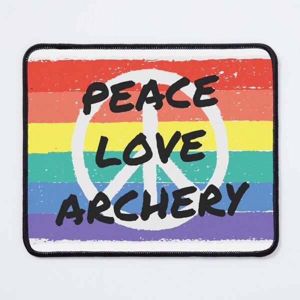 Item preview, Peace. Love. Archery designed and sold by TheGreenGoat.