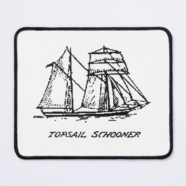 Item preview, Sail Ship, Top-Sail Schooner. (Black and white) designed and sold by timothybeighton.