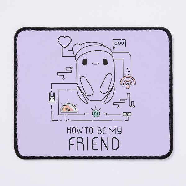 Artikelvorschau, Be My Friend Bbot aus Ron’s gone wrong (2021) entworfen und verkauft von Funny-Quote.