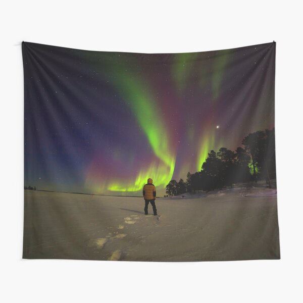 Wish Lanterns For Love Tapestry