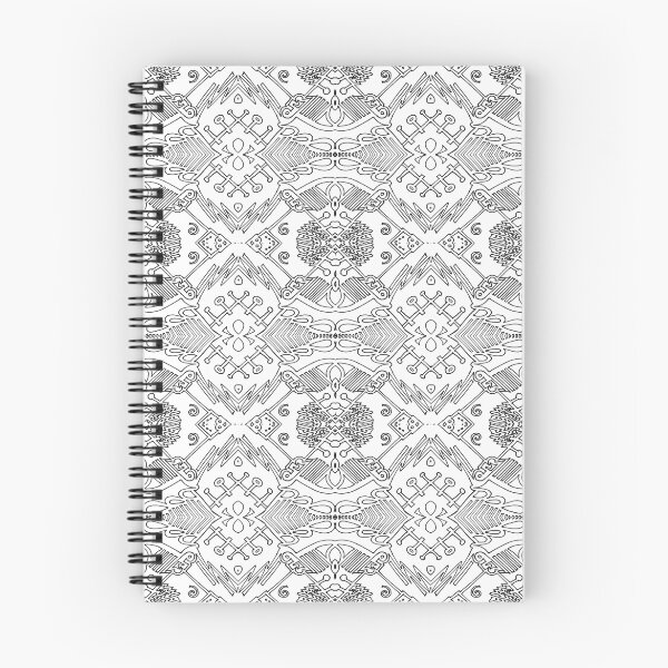 Item preview, Black pop pattern on a white background designed and sold by CPFcreation.