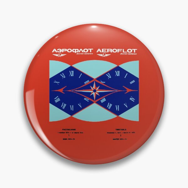 Item preview, WE'RE FLYING AEROFLOT - TIMETABLE designed and sold by ThrowbackAds.
