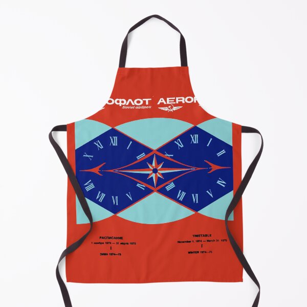 Item preview, WE'RE FLYING AEROFLOT - TIMETABLE designed and sold by ThrowbackAds.