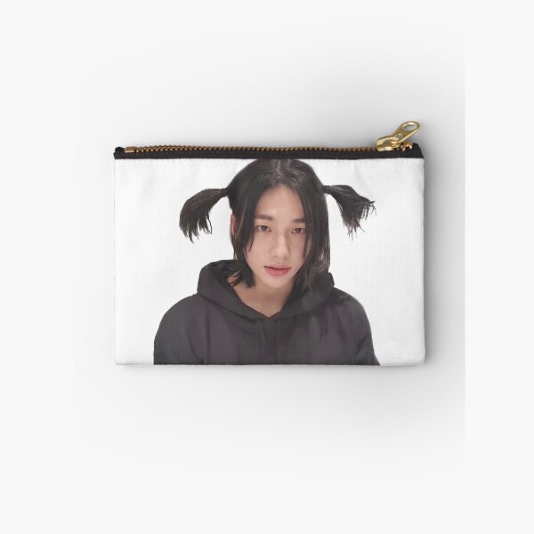 Item preview, Stray Kids - Hyunjin - Pig Tails Cute Hair designed and sold by BobaBit.