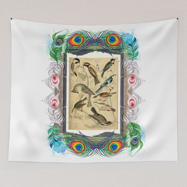 Item preview, Zoological board Titmices - Zoological designs and zoology boards designed and sold by AdvanceDesign.