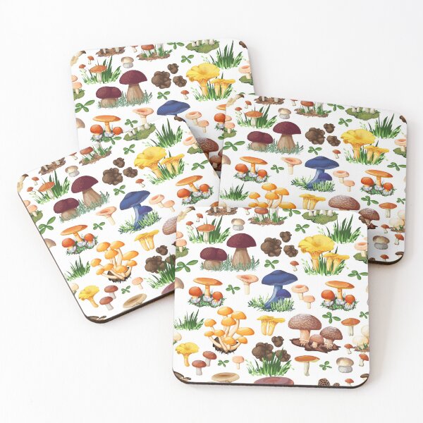 Item preview, mushrooms forest designed and sold by sbrstore.