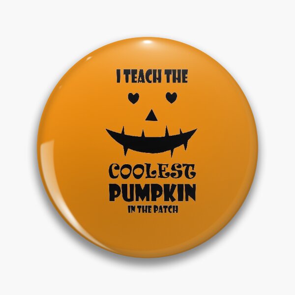 Item preview, I Teach The Coolest Pumpkin In The Patch Funny Halloween Gift for Boys Girls Men Womens  designed and sold by sichaz.