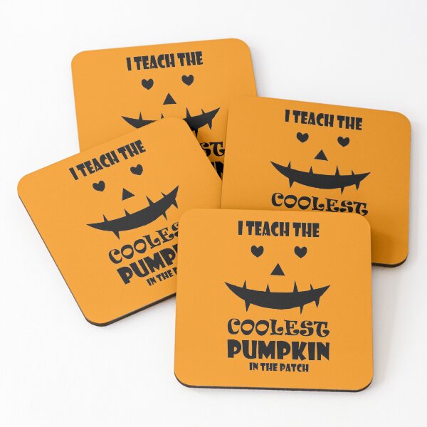 Item preview, I Teach The Coolest Pumpkin In The Patch Funny Halloween Gift for Boys Girls Men Womens  designed and sold by sichaz.