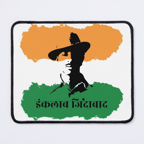Item preview, Bhagat Singh Inquilab Zindabad designed and sold by LumosArtwork.