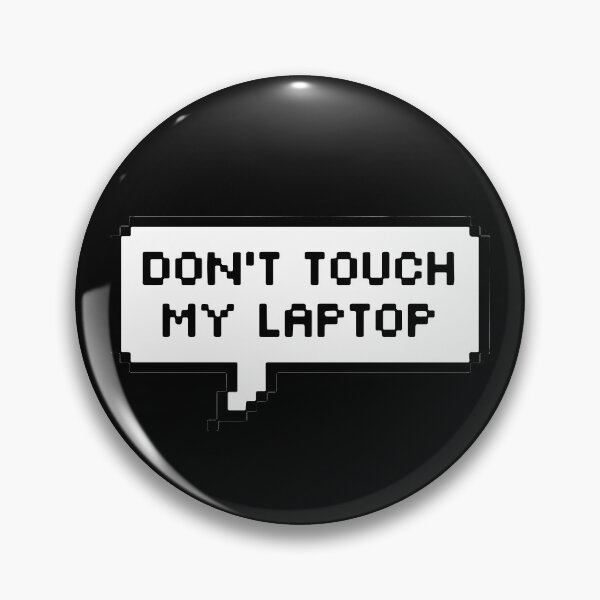 Item preview, No toques mi laptop designed and sold by designdroplet.