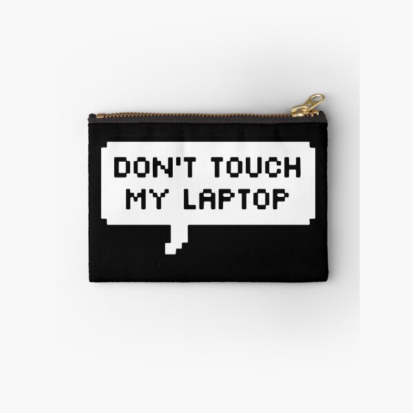 Artikelvorschau, Berühren Sie nicht meinen Laptop entworfen und verkauft von designdroplet.