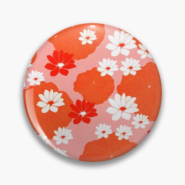 Item preview, Lotus and Lily Pads - Orange and Pink designed and sold by KizzyW.
