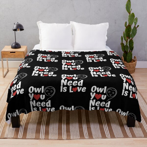 Item preview, Owl You Need Is Love, Funny Owl Pun designed and sold by Onewivnacher.