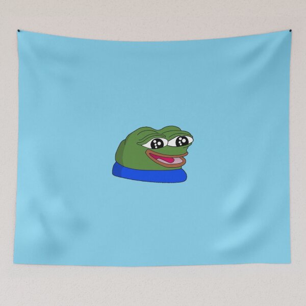 Item preview, PeepoHappy (Blue) designed and sold by mrlazypl.
