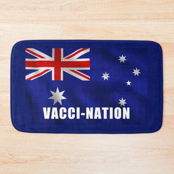 Aperçu de l'œuvre Australie Vacci-Nation (Vaccination) créée et vendue par Designforoz.