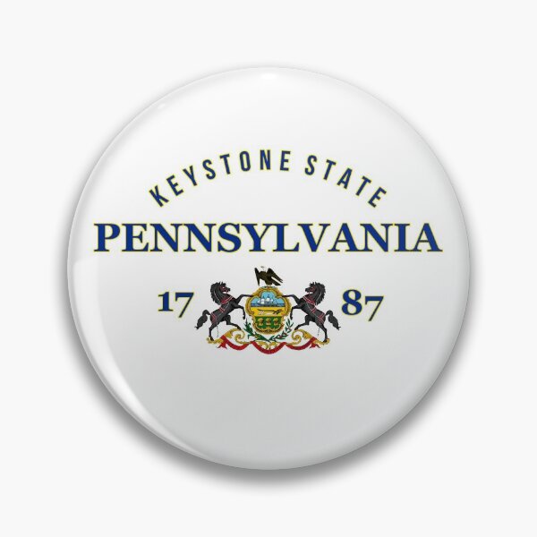 Item preview, Pennsylvania Pride State Flag Native Keystone State  designed and sold by The Junto Shop.