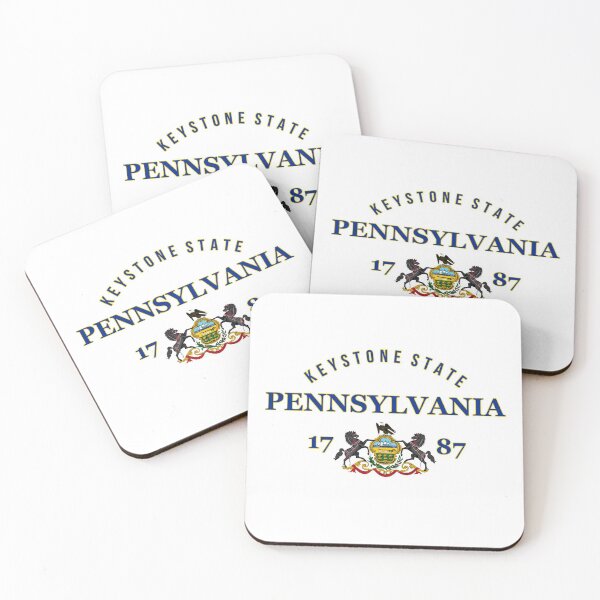 Item preview, Pennsylvania Pride State Flag Native Keystone State  designed and sold by The Junto Shop.