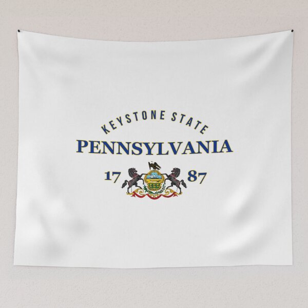 Item preview, Pennsylvania Pride State Flag Native Keystone State  designed and sold by The Junto Shop.