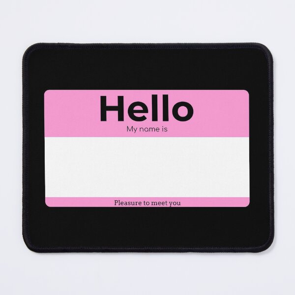 Item preview,  Hello My Name Is... Custom/Blank Tag designed and sold by Studio TANFF.