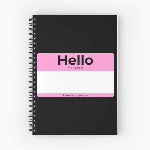 Item preview,  Hello My Name Is... Custom/Blank Tag designed and sold by Studio TANFF.