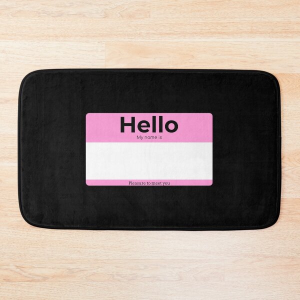 Item preview,  Hello My Name Is... Custom/Blank Tag designed and sold by Studio TANFF.