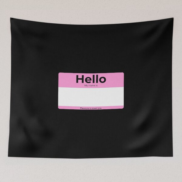 Item preview,  Hello My Name Is... Custom/Blank Tag designed and sold by Studio TANFF.