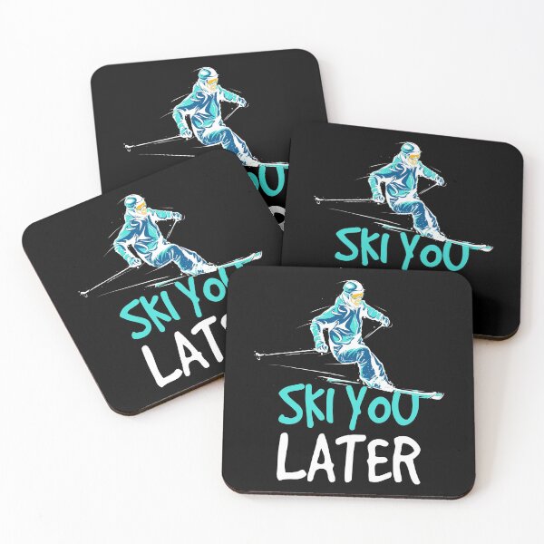Item preview, Ski You Later Skiing Winter Sports designed and sold by MooonTees.
