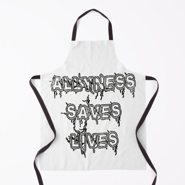 Item preview, ALLYNESS saves lives txt design designed and sold by PinnockDesigns.