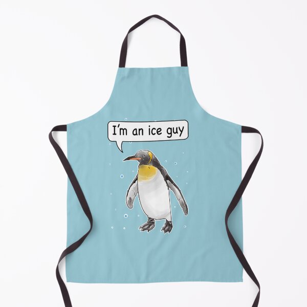 Item preview, Im an ice guy, funny penguin pun designed and sold by weilertsen.